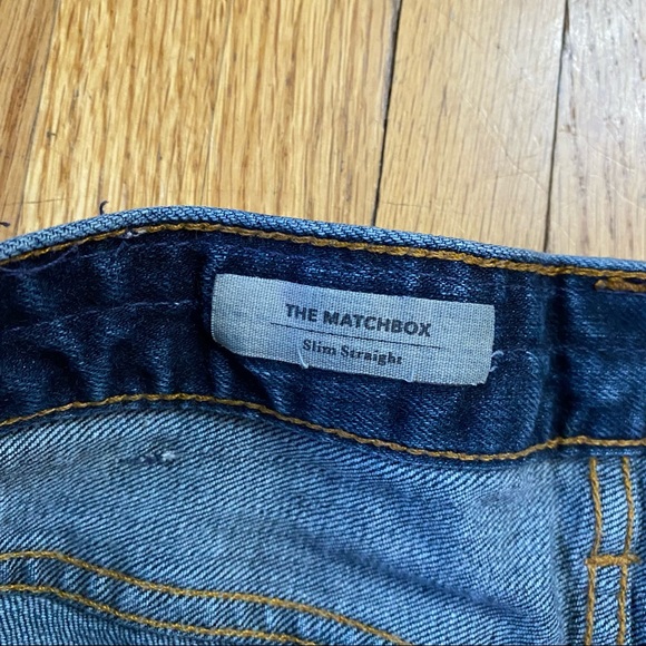 AG ADRIANO GOLDSCHMIED Jeans Matchbox Slim Straight Sz 32 X 27 Short - Picture 4 of 9